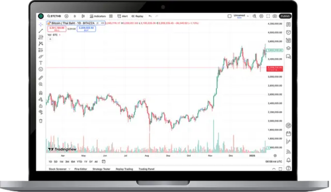 TradingView chart preview